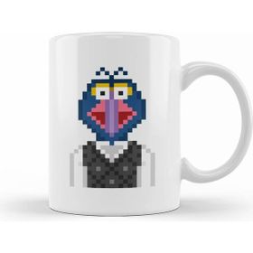 Humuts Gonzo The Muppets Pixel Character Kupa Bardak