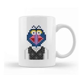 Humuts Gonzo The Muppets Pixel Character Kupa Bardak