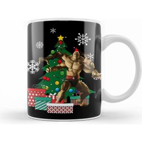 Humuts Goro Around The Christmas Tree Mortal Kombat Kupa Bardak