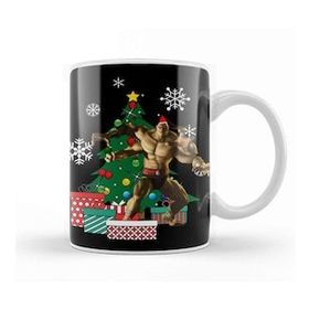 Humuts Goro Around The Christmas Tree Mortal Kombat Kupa Bardak