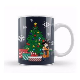 Humuts Goten Around The Christmas Tree Dragonball Z Kupa Bardak
