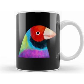 Humuts Gouldian Finch Bird 01 Kupa Bardak
