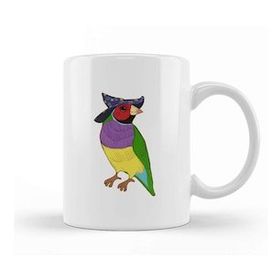 Humuts Gouldian Finch Wizard 01 Kupa Bardak