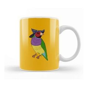 Humuts Gouldian Finch Wizard Kupa Bardak