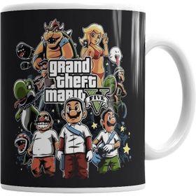 Humuts Grand Theft Mario Kupa Bardak
