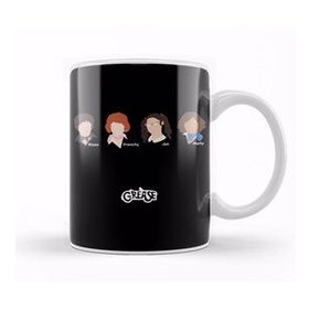 Humuts Grease Pink Ladies Movie Silhouette Kupa