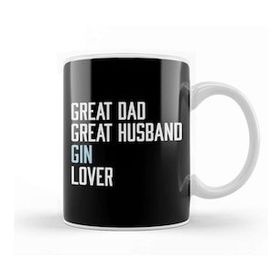Humuts Great Dad Great Husband Gin Lover Kupa