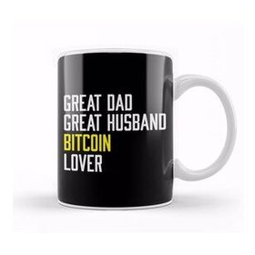 Humuts Great Dad Husband Bitcoin Lover Kupa