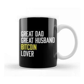 Humuts Great Dad Husband Bitcoin Lover Kupa