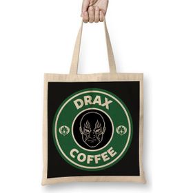 Humuts Guardians Of The Galaxy Drax Coffee Starbucks T Uzun Saplı Bez Çanta