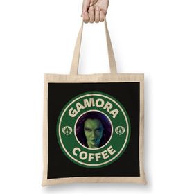 Humuts Guardians Of The Galaxy Gamora Coffee Starbucks Uzun Saplı Bez Kadın Günlük Çanta