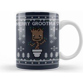 Humuts Guardians of the Galaxy Merry Grootmas Christmas Knit Pattern Kupa