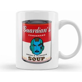 Humuts Guardians of the Galaxy Nebula Soup Warhol Kupa Bardak