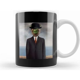 Humuts Guardians of the Galaxy Rene Magritte Son Of Man Kupa Bardak