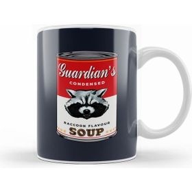 Humuts Guardians of the Galaxy Rocket Raccoon Soup Warho Kupa Bardak