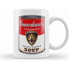 Humuts Guardians of the Galaxy Soup Warhol Kupa Bardak