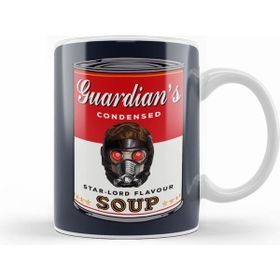 Humuts Guardians of the Galaxy Star Lord Soup Warhol Kupa Bardak