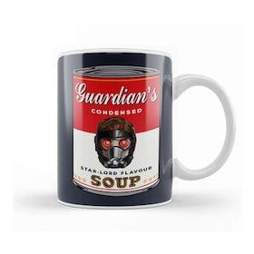 Humuts Guardians of the Galaxy Star Lord Soup Warhol Kupa Bardak