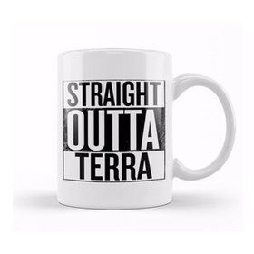 Humuts Guardians of the Galaxy Straight Outta Terra Kupa Bardak