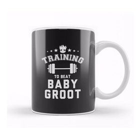 Humuts Guardians of the Galaxy Training To Beat Baby Groot Kupa Bardak