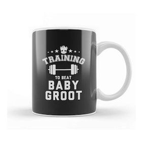 Humuts Guardians of the Galaxy Training To Beat Baby Groot Kupa Bardak