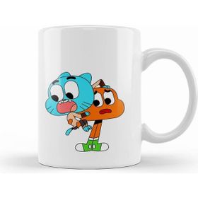 Humuts Gumball Watterson and Darwin Watterson 01 Kupa Bardak