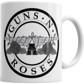 Humuts Guns And Roses Gnr Logo Axl Rose Slash Aerosmith Skid Row Hard Rock Kupa Bardak