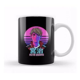 Humuts Haikyuu Miya Osamu Neon Haikyuu Anime Kupa Bardak