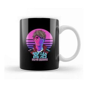 Humuts Haikyuu Miya Osamu Neon Haikyuu Anime Kupa Bardak