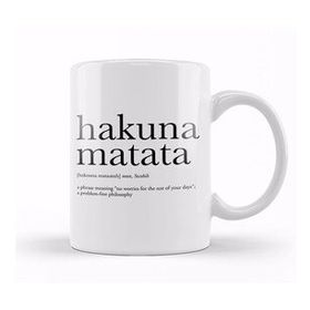 Humuts Hakuna Matata 04 Kupa Bardak