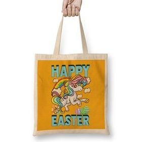 Humuts Happy Easter Unicorn Egg Hunt Bez Kadın Günlük Çanta