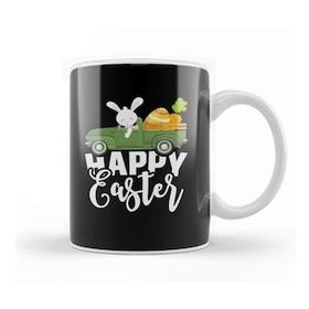 Humuts Happy Easter Vintage Truck Bunny Kupa