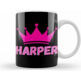 Humuts Harper Name Personalized Custom Vintage Retro Rainbow Style Design Gift Baby Gift For Her Kupa