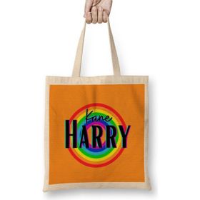 Humuts Harry Kane - Vintage Retro Rainbow Style Bez Kadın Günlük Çanta