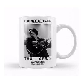 Humuts Harry Styles 09 Beyaz Porselen Kupa Bardak