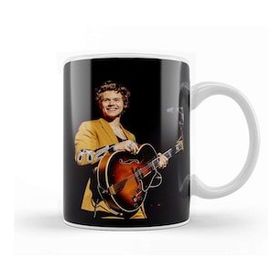 Humuts Harry Styles Guitar 01 Beyaz Porselen Kupa Bardak