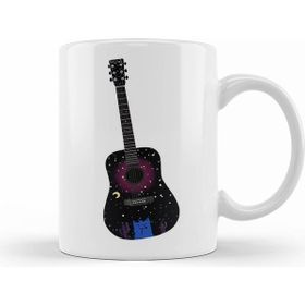 Humuts Harry Styles Guitar 012 Beyaz Porselen Kupa Bardak