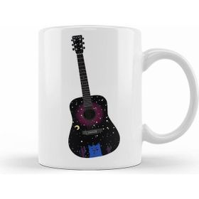 Humuts Harry Styles Guitar 04 Beyaz Porselen Kupa Bardak