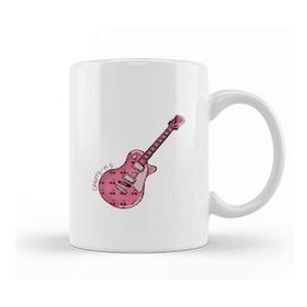 Humuts Harry Styles Guitar 05 Beyaz Porselen Kupa Bardak
