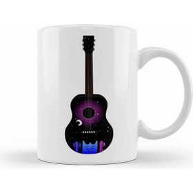 Humuts Harry Styles Guitar 07 Beyaz Porselen Kupa Bardak