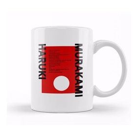 Humuts Haruki Murakami Books Beyaz Porselen Kupa Bardak