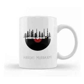 Humuts Haruki Murakami Japanese Writer Beyaz Porselen Kupa Bardak