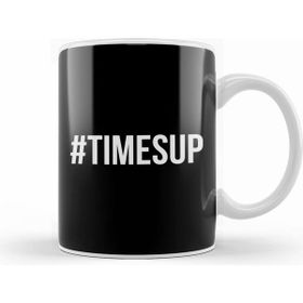 Humuts Hashtag Times Up Beyaz Porselen Kupa Bardak