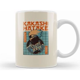 Humuts Hatake Kakashi Beyaz Porselen Kupa Bardak