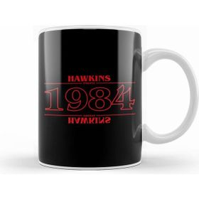 Humuts Hawkins Indiana 1984 Stranger Things Beyaz Porselen Kupa Bardak