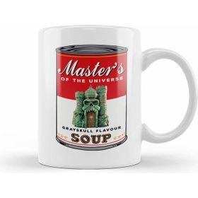 Humuts He Man Masters of Universe Grayskull Flavoured Soup Beyaz Kupa