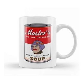Humuts He Man Masters of Universe Man At Arms Flavoured Soup Beyaz Kupa