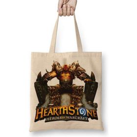 Humuts Hearth Stone Uzun Saplı Açık Bej Bez Çanta