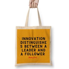 Humuts Henry Ford Quotes - Entrepreneurs Motivation Inspiration Success Work Gifts Bez Çanta