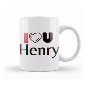 Humuts Henry Name Custom Design Gift Baby Gift For Him Kupa Bardak